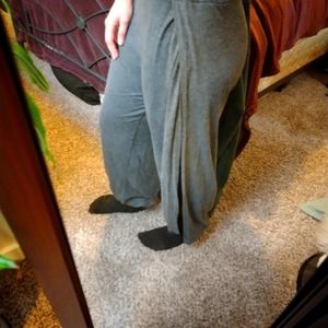 Comfy Harem Pants with Split outer leg for breeze